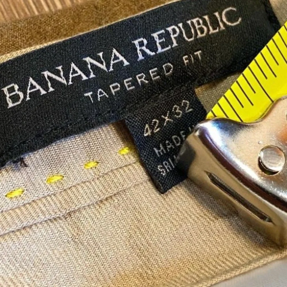 Banana Republic Heritage Wool Trouser Pants 42X32:Old Money Dark Academia Twee